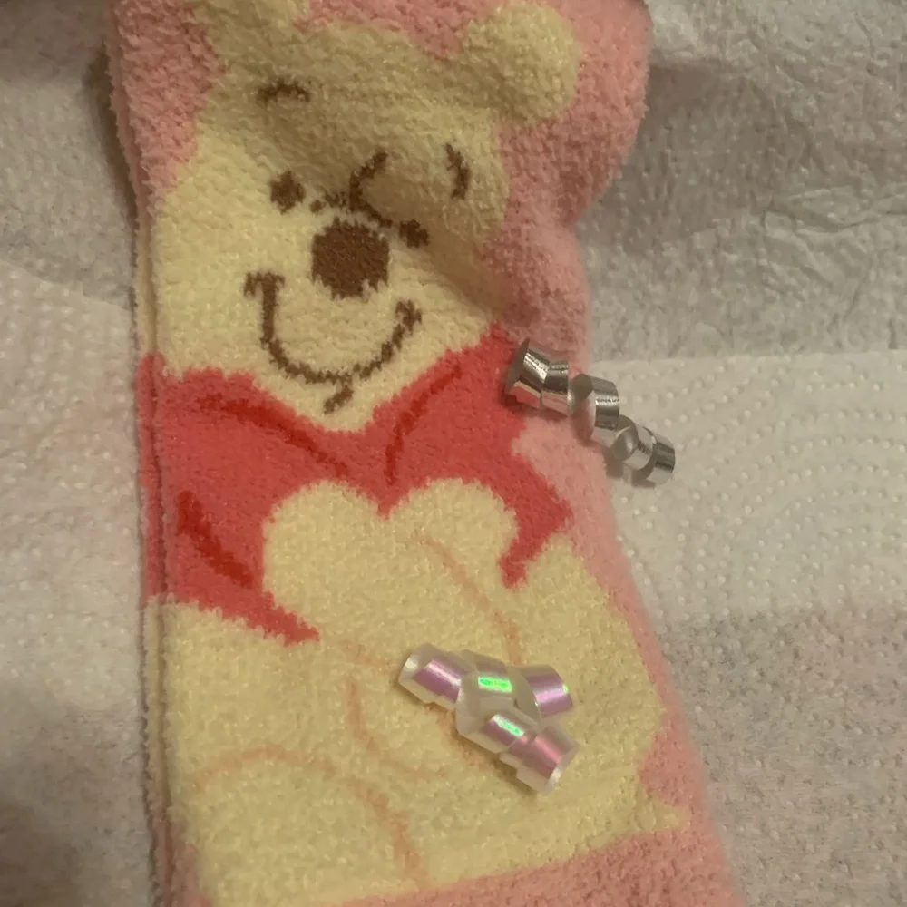 Disney Winnie the Pooh Red and Yellow Socks NEW